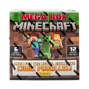 Panini Minecraft 2024 Mega Box, 72 Official Trading Cards, Limited-Edition Parallels, Multi-Colored, 12 Packs