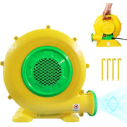 XHYHWYD 750W Air Blower for Inflatable Bounce House, Jumper, Water Slide, Portable, Yellow
