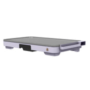 Beautiful XL Electric Griddle, 12 x 22 in, Non-Toxic EverGood Ceramic Coating, Lavender, 1500W, 19983