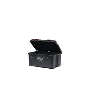 Keter Stack-n-Roll 3 Piece Resin Modular Toolbox System with Rolling Cart and Small Parts Organizer, Black, 259676