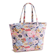 Vera Bradley East West Tote - Aloha Blooms Oyster