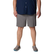 Columbia Men's PFG Backcast IV Water Shorts, Quick-Dry Nylon, UPF 50+ Sun Protection, Omni-Shield Rain and Stain Resistant, Drawstring Waist, City Grey, XX-Large, 6-Inch Inseam, 209473