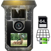 HRIVCAM HR12 48MP Solar Trail Camera, Multicolor