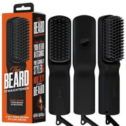Wild Willies Beard Straightener, 2-in-1 Beard Straightening Brush