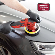 Platinum Series MPX-853459 6 Inch Buffer Polisher 6 Speed Dual Action for Car Detailing 5 Piece Set