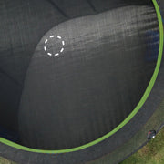 Bounce Pro 14-ft Trampoline With Enclosure Combo, Green & Black - Rust-resistant Frame