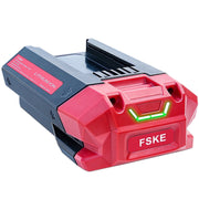 FSKE 40V 2.5Ah Lithium-Ion Power Tool Battery with 4-LED Fuel Gauge, Compatible with SKIL 40V Cordless Tools BY8705-00-2