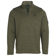 Under Armour Expanse Freedom Quarter-Zip Long-Sleeve Pullover for Men - MOD Green/Baroque - M