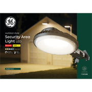 GE Lighting Outdoor Security LED Area Light, 10,000 Lumens, Dusk to Dawn Sensor, Hardwired, Metal Construction, Five White Light Tones, Model 93132131