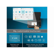 Ricoh ScanSnap iX2500 Document Scanner, 100-Sheet Feeder, 600 DPI, 45 ppm Duplex, 5-Inch Touchscreen, Black, PA03860-B005