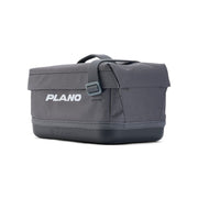 Plano Weekend Softsider 3500 Fishing Tackle Bag, Molded Waterproof Base, Spacious Storage, Die Cut Tool Sleeves, Daisy Chain Attachment Points, Slate