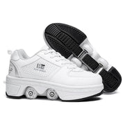 Kofuboke WKWHITE42 Roller Skate Shoes, Size: 10, White