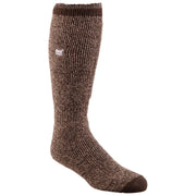Heat Holders Twist Long Socks for Men - Brown