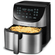 Gourmia GAF856 8 Quart Stainless Steel Digital Fryer with Guided Cooking - Black