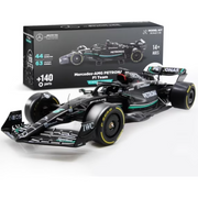 Luppa Formula 1 AMG W14 Model Kit - 1:18 Scale Racing F1 AMG W14 E Performance Model Inspired by Lewis Hamilton & George Russell Building kit, Collectible diecast, 140 Pieces