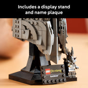 LEGO Icons The Lord of the Rings Sauron's Helmet Building Set, 538 Pieces, Multicolor, Display Model with Sauron Minifigure and Name Plaque, 6588522