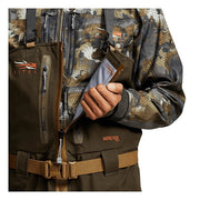 Sitka Delta Zip GTX Hunting Waders with Waterproof GORE-TEX Fabric, YKK AQUASEAL Zipper, Insulated Lacrosse Aerofoam Boots, Reinforced Knee and Shin Pads, Earth, Size 10 Extra Large Short, 600238-EA-XLS-10