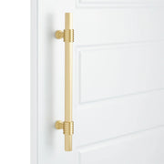 EH7255BTB.18.SB - Ring Back to Back Door Pull - Brass - CTC 18