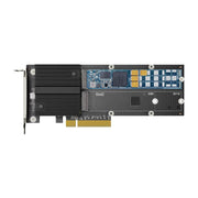 Synology M2D20 Dual-Slot M.2 NVMe SSD Adapter Card, PCIe 3.0 x8, Clear