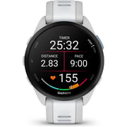Garmin Forerunner 165 GPS Smartwatch - Gray/Whitestone