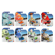 Hot Wheels GCK28J 2020 Disney Pixar Character Cars Set of 8, 1/64 Scale Die-Cast Vehicles