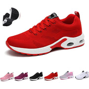 KAQ Unisex Orthopedic Sneakers with Advanced Arch Support, Breathable Mesh, Air Cushion Sole, Wide Toe Box, Lace-Up Walking Shoes