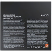 AMD 100-100000910WOF Ryzen 7 7800X3D 4.2 GHz Eight-Core AM5 Processor, Black