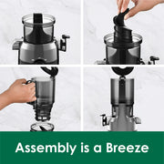 Fretta M1 Slow Masticating Juicer Machines with 4.25