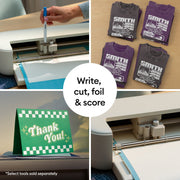 Cricut Explore 5 Die-Cutting Machine Essential Bundle, Bluetooth, Taupe, 12-Inch, 94898635
