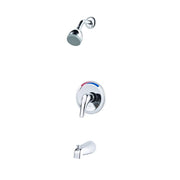 Pfister LJ89-030C Pfirst 1-Handle 1-Spray Tub and Shower Trim Kit, Polished Chrome (Valve not Included)
