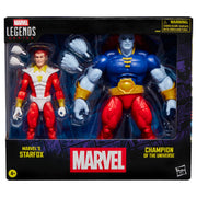 Hasbro Marvel Legends Starfox and Champion of the Universe Action Figure 2-Pack, 6-Inch Fully Articulated Collectible Figures, Comic-Inspired Design, G06435L0