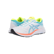Asics Gel-Excite 6 SP Running Shoes, Rearfoot GEL Cushioning, AMPLIFOAM Midsole, White/Ice Mint, 1012A507.100
