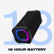 Skullcandy Terrain XL 2 Wireless Bluetooth Speaker, IPX7 Waterproof, 20W RMS, 18-Hour Battery, Black