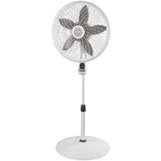 Lasko1885 Cyclone Pedestal Fan with remote control,White