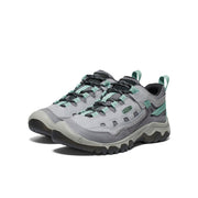 KEEN 1029000 Targhee IV Vented Hiking Shoes for Ladies - Alloy/Granite Green - 7M