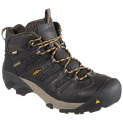 KEEN Utility 1018079 Lansing Mid Waterproof Steel Toe Work Boots for Men - Raven/Tawny Olive - 12M
