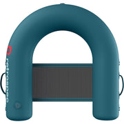 Retrospec Siesta Lounge Inflatable Pool Float Chair, Breathable Mesh Seat, Puncture Resistant, Atlantic Blue, 41x39 in, 200 lb Capacity, 6924