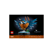 LEGO 6474624 Icons Kingfisher Bird Model, Creative Set for Adults to Build and Display