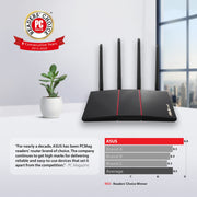 ASUS 90IG06C0-BA110V Wi-Fi Dual Band Gigabit Wireless Router Included Lifetime Internet Security, Parental Control