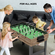 Tzumi 13-in-1 Multi Game Table for Arcade Games of Foosball, Air Hockey, and More - 41.25 x 22.75 x 31.4in