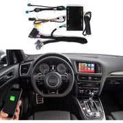 Road Top CP-ZL-AUDI-Q5U Wireless Carplay Android Auto Retrofit Kit for Audi Selected Models with Camera Support