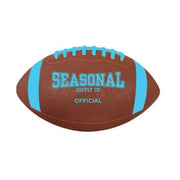Seasonal Supply Co. Leather Look Vinyl Footballs, Assorted Colors, 7.8 oz - Vinyl, Rubber