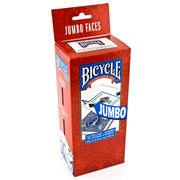 Bicycle 1030651 Playing Cards, Jumbo Size, Red/Blue, Pack of 12