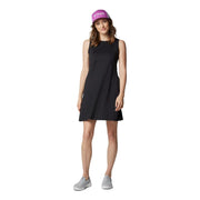 Columbia Freezer Tank Dress Women's Athletic Sleeveless, Black, Small, Omni-Shade UPF 50, Omni-Freeze Cooling, Moisture-Wicking, 203536