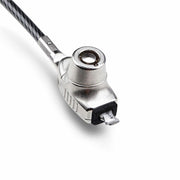 StarTech.com Slim Lock Noble Wedge Laptop Security Lock, 6.6ft Cut-Resistant Steel Cable, Silver, SNBLK-LAPTOP-LOCK