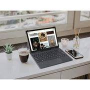 YESTEL Tablet 10.1'' Magnetic keyboard+Mouse 4GB+64GB ROM (TF 512GB)Android 11 with 5G+2.4G WiFi,Octa-Core, 6000mAh-Gray