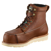 Irish Setter Toe Wedge Work Boots for Men - Amber - 10.5M