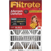 3M NADP03-4IN-4 Filtrete Allergen Defense Deep Pleat Furnace Filter