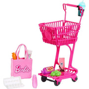Barbie World Grocery Shopping Toy Set with 11 Doll Accessories