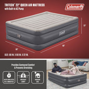Bestway 90533E Coleman Tritech Air Mattress Queen 22